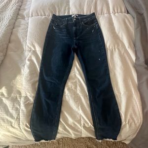 PAIGE Blue Tight Jeans